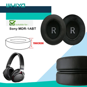 Whiyo Сменные амбушюры для наушников Sony MDR-1ABT, Бархатная подушка для наушников, чашки для наушников, чехол для наушников