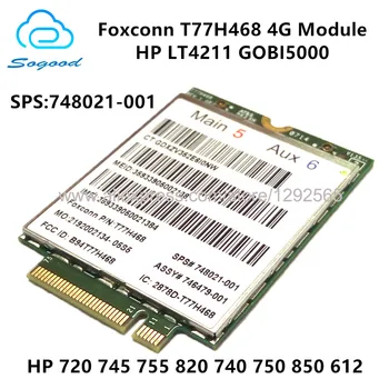 LT4211 LTE/EV-DO/HSPA + Модуль Qualcomm Gobi5000 4G SPS 748021-001 для FOXCONN T77H468 100M NGFF M.2 WWAN GPS Wifi Беспроводная карта