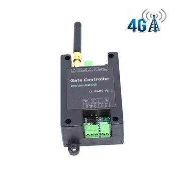 4G LTE 2G GSM SMS Smart Remote Relay Switch Controller Стандартный Открыватель Ворот для монтажа на DIN-рейку