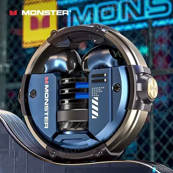 Monster XKT10 Bluetooth Наушники Беспроводные Наушники Двухрежимная Игровая Гарнитура Водонепроницаемые Наушники TWS С Шумоподавлением С Микрофоном