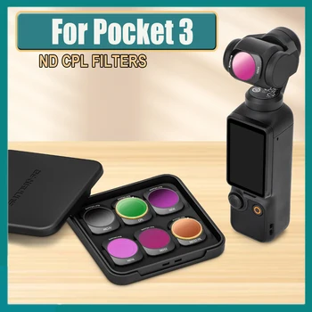 Объектив камеры Для DJI Pocket 3 Фильтры MCUV CPL ND Карданные Линзы Защитная Пленка для Экрана для DJI OSMO Pocket 3 Аксессуары