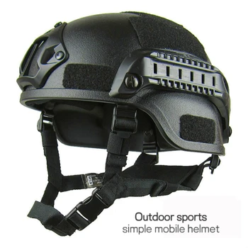 Военный шлем FAST Helmet MICH2000 Airsoft MH Tactical Helmet Уличный Тактический пейнтбол CS Спецназ Защитное снаряжение для верховой езды