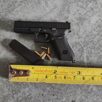1: 3 Игрушечный пистолет Glock 17, Портативный брелок, Мини-металлический Desert Eagle M1911, модель пистолета для выживания Джедаев для взрослых, Подарок для детей