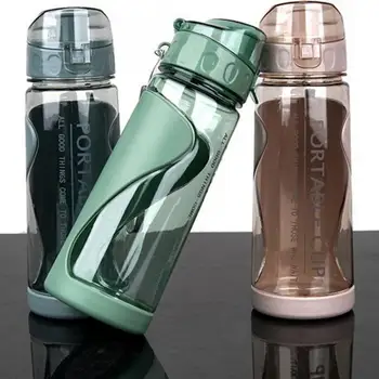 Портативная бутылка для воды ins, Летняя чашка для воды, Двухслойная пластиковая бутылка для воды, Рекламный спортивный Портативный креативный термос