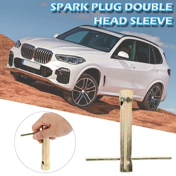 Двухсторонний гаечный ключ для свечей зажигания 16 мм / 18 мм с динамометрической рукояткой, тубулярная коробка для обслуживания автомобилей всех моделей