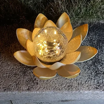солнечный садовый светильник солнечные фонари наружные светодиодные садовые фонари lotus lights flower