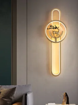 Скандинавский настенный светильник с поворотным рычагом современный декор комнаты в общежитии современная отделка стен наборы для столовой хрустальное настенное бра освещение