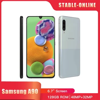 Оригинальный мобильный телефон Samsung Galaxy A90 A908N 5G 6,7 