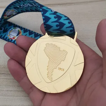 горячая распродажа Медали чемпионов Кубка Америки 2021 года, медали итальянского чемпиона, Медали Месси, чемпиона Аргентины