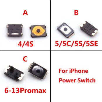 50-100шт Кнопка Включения-Выключения Громкости Для iPhone 11 12 13 Pro Max Mini 4 4S 5 5S SE 5C 6 6S 7 8 Plus X XR XS Пружинный Элемент