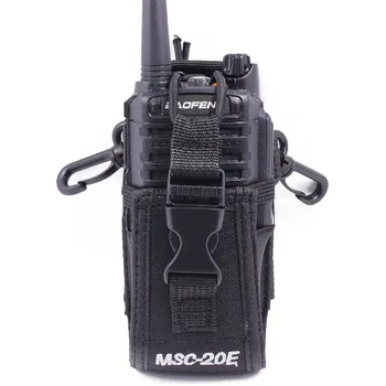 Abbree MSC-20E Портативная Рация Нейлоновый Чехол-держатель для Yaesu Baofeng UV-5R UV-9R Plus Pro UV-XR TYT Woxun Двухстороннее Радио