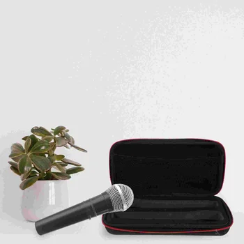 Коробка для хранения микрофона Портативная Простая сумка Защитный чехол EVA Беспроводные Жесткие Практичные Аксессуары для караоке Дорожные