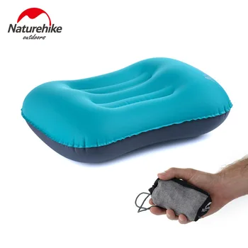 Обновленная надувная подушка Naturehike, Воздушная подушка для кемпинга, Сверхлегкая Походная подушка для сна, Сжимаемая подушка для путешествий на открытом воздухе