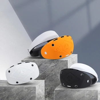 Hifylux для PSVR2 Host Силиконовый Чехол для PlayStation VR2 Шлем Защитный Чехол От падения для аксессуаров PSVR2-G