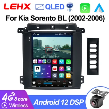 LEHX L6 Pro 2din Радио Автомобильный Android Мультимедийный Плеер Для Kia Sorento BL 2002-2006 Tesla Style 2 din Carplay auto GPS Стерео