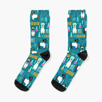 Носки для лаборантов мужские хлопчатобумажные высококачественные носки для бега, детские носки для девочек, Мужские