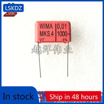 20-100ШТ WIMA MKS4 1000V103 1000V0.01UF Аудио конденсатор из полипропиленовой металлизированной полиэфирной пленки