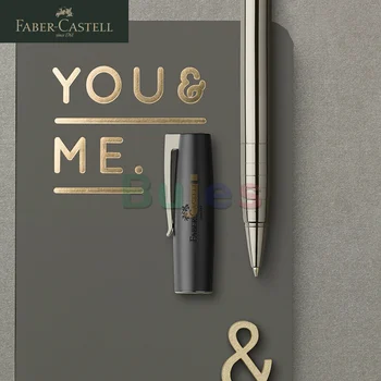 Гелевая ручка Серии Faber-Castell YOU & ME, Для письма 0,7 мм, Фортепианный Лак, Металлическая Ручка с Бронзовым Жемчугом, Инструмент Для Письма Для Взрослых