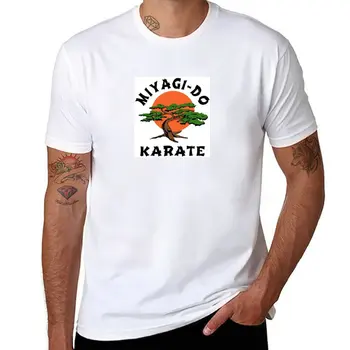 Новая футболка с рисунком Мияги-До каратэ, блузка, футболка с аниме, футболка для мужчин