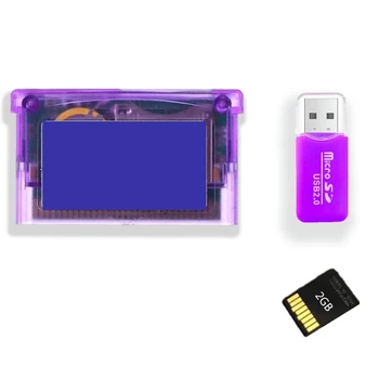 Устройство для резервного копирования игр емкостью 2 ГБ с адаптером USB Super-Card SD-Flash Card, подходящим для Gba IDS NDS-NDSL