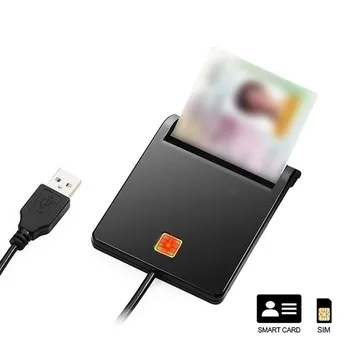 Новый USB-Считыватель Смарт-Карт micro SD/TF memory ID Bank электронный DNIE dni citizen sim cloner разъем адаптера Id Card Reader