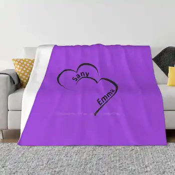 Мягкое теплое одеяло Sany в стиле Connected Hearts от Sany и в стиле Connected Hearts Waynes