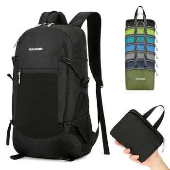 Легкая походная сумка для альпинизма на открытом воздухе, Многофункциональный Складной рюкзак для путешествий, Водонепроницаемый рюкзак для хранения в кемпинге Hjking
