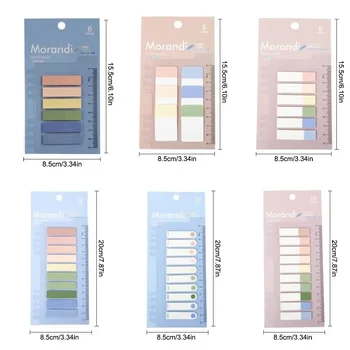 It Color 300 Sticky Index Posted Расходные материалы Kawaii Pad School Rainbow Notes Закладка Блокнот Листы для заметок Канцелярские наклейки Бумага