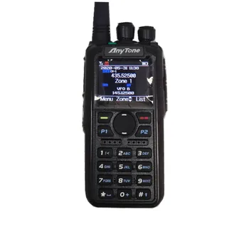 Anytone AT-D878UV Портативная Портативная Радиолюбительская Рация Двухдиапазонный Цифровой DMR Аналоговый GPS Двухстороннее Радио