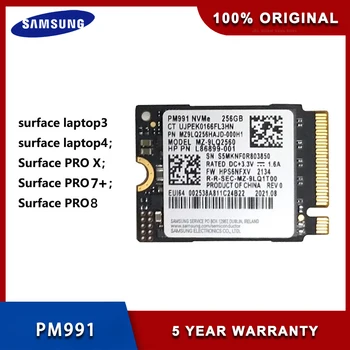 Samsung PM991 SSD 1 ТБ 512 ГБ M.2 2230 Твердотельный Накопитель Внутренний PCIe 3,0x4 2230 NVMe SSD Для Microsoft Surface Pro7+