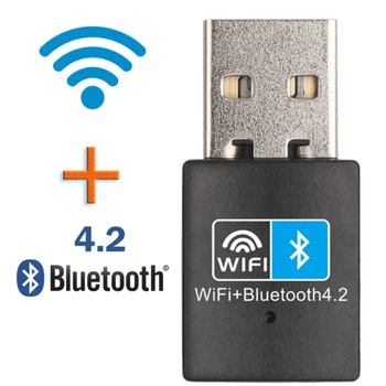2 В 1 USB Wifi и Bluetooth 150 Мбит/с USB WiFi Bluetooth Адаптер 2,4 ГГц Беспроводной Внешний Приемник Передатчик RTL8723 WiFi Ключ