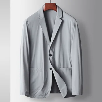 B1751-Мужской костюм, Летнее повседневное деловое свободное пальто