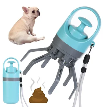 Портативный собака корма scooper собака отходов комплектовщик Верхняя мешок диспенсер отходов ПЭТ очиститель для собачников