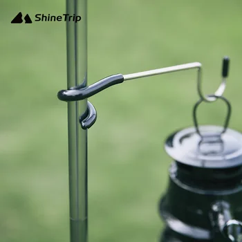 ShineTrip, походная палатка, портативный многоцелевой черный светильник, крючки, крючки для одежды, крючки для мелочей, четыре упаковки