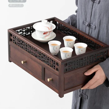 Забор из орехового дерева, стеллаж для хранения Duobao, Бо Гу в китайском стиле, решетчатая стойка, шкаф для чайных сервизов