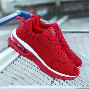 Кроссовки для бега Red Air для мужчин, женская дышащая ультралегкая спортивная обувь большого размера 47, мужская спортивная обувь для бега по дорожке на открытом воздухе