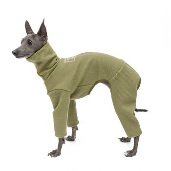 Новое поступление, одежда для маленьких и средних собак, весенняя мягкая вафельная одежда для собак, одежда для борзой Whybit, костюм для собаки, аксессуары для собак