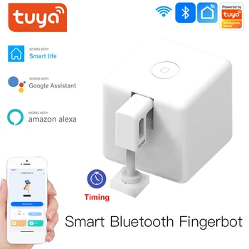 Tuya APP Wifi Smart Switch Robot Automation Fingerbot Plus Pusher Bluetooth Модуль Finger Robot Switch Работает С Google Alexa