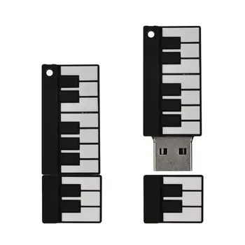 Мультяшная Клавиша Пианино Флэш-накопитель 64 ГБ Memory Stick USB Флэш-накопитель 64GB2.0 Мультяшная Ручка-Накопитель 64 ГБ USB-накопитель 64 ГБ Подарочный USB