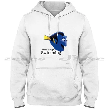 Просто продолжай плавать-Модные толстовки Nemo Высококачественная толстовка Nemo Dory Pixar Fish Blue Tang Swim Just Keep Swim Cool